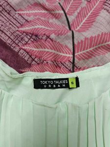 Pleated Single Strap Top