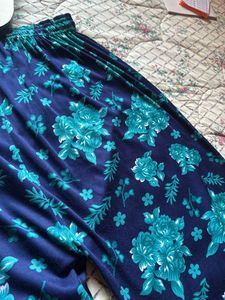 Boho Floral Print Palazzo Pants
