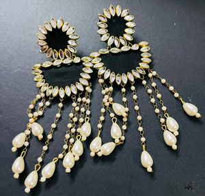 Fancy Party Wear Have Long Size Earrings