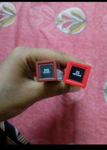 Maybelline's two   Lipstick heroine and seeker