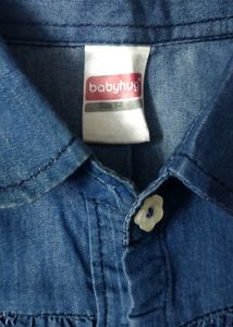 Cute Denim Shirt for Girls
