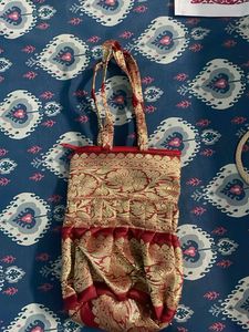 Exquisite Brocade Tote Bag