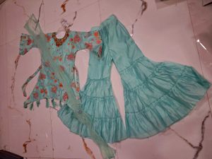Stunning Designer Girl's Sharara Set