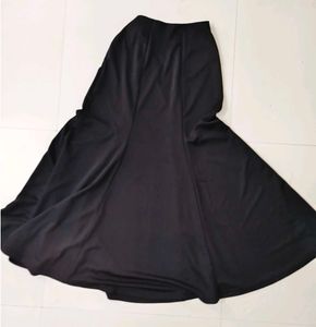 Elegant Black Maxi Skirt