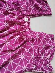 "Kids Size 4 Stretchable Lycra Nightwear Combo (Se