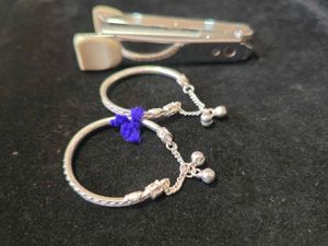 Baby Pure Silver Anklets Or bracelet