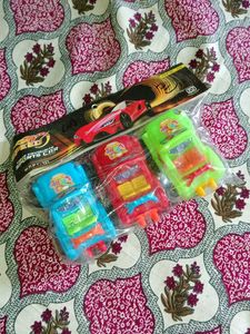 Set of 3 Toy Sports Cars