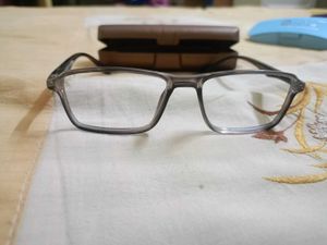 Stylish Brown Eyeglasses with Case