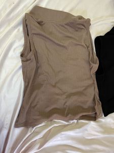 Ribbed Knit Tank Tops