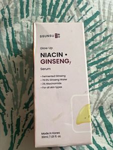 SEALED SSUNSU NIACIN GENSENG FACE SERUM