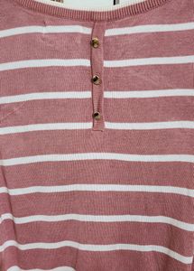 Cover Story Pink Sweater Top