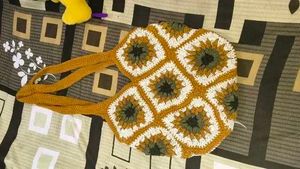crochet handbag