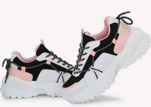 Pink & White Chunky Sneakers | Like New