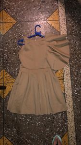 box pleated dress
