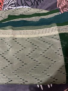 green saree