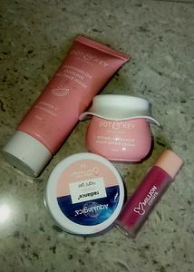Skincare Bundle: Face Wash, Night Cream & Gel