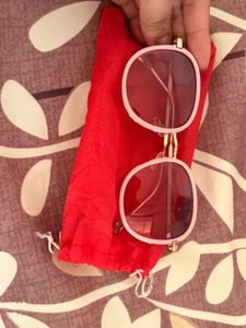 Stylish Pink Frame Sunglasses