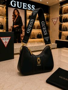 Guess Black Hobo Bag