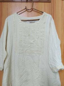 Vintage Embroidered Tunic Top