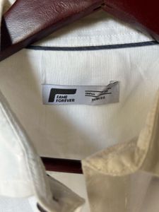 FAME FOREVER by Lifestyle White Casual Shirt