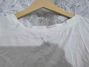Here &amp; Now white crop top