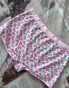 Cute Cherry Print Soft Boxer Briefs