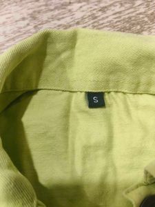 Green Denim Jacket