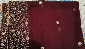 Gown with dupatta and  Dress acchi condition mein