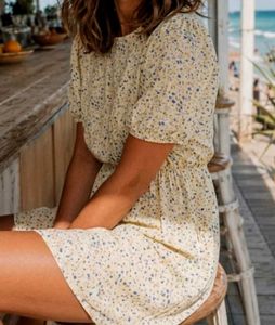 Cute Floral Print Dress