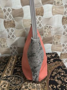 Chic Orange Hobo Bag
