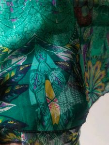 Bohemian Print Kaftan Top - free size