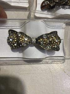 Vintage Rhinestone Hair Clip