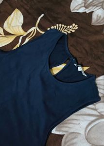 Aero Jeans Navy Tank Top