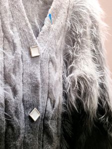 women's imported cardigan with a Vneck