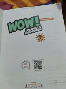 Wow Grammar &amp; Composition Grade 7 Book