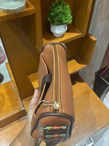 Brown Leather Crossbody Bag