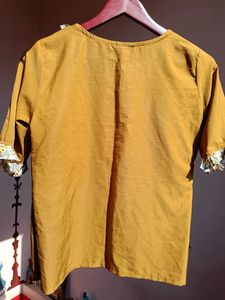 Women's Mustard Yellow Top