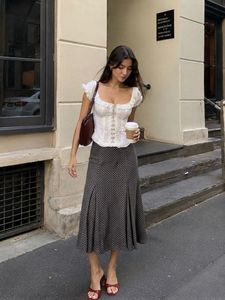Women Floral Printed Midi Skirt
