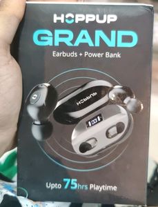 Hoppup Grand Earbuds+Power Bank .No Offered Coins