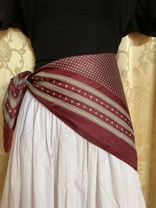 vintage silk scarf