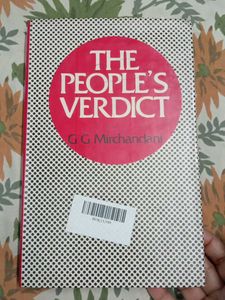 The People's Verdict by G.G. Mirchandani