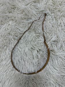 Elegant Gold Tone Choker Necklace