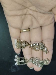 Indian Traditional Peacock Earrings 10 sets