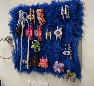 blue furr cover