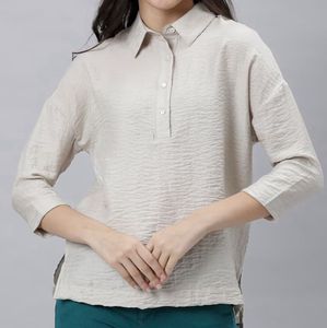 Rareism - Textured Shirt (Co-ord set)