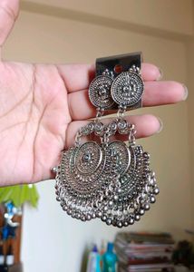 Beautiful Oxidised Earrings Partywear