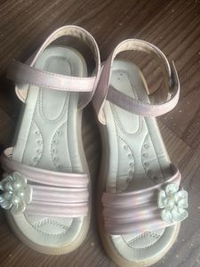 Adorable Pink Floral Sandals