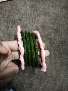 Handmade Crochet Bangles