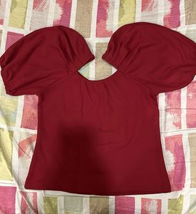 A Maroon Top