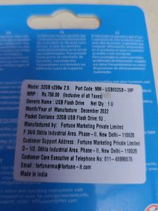 Original hp 32 GB Pandrive Flash Drive